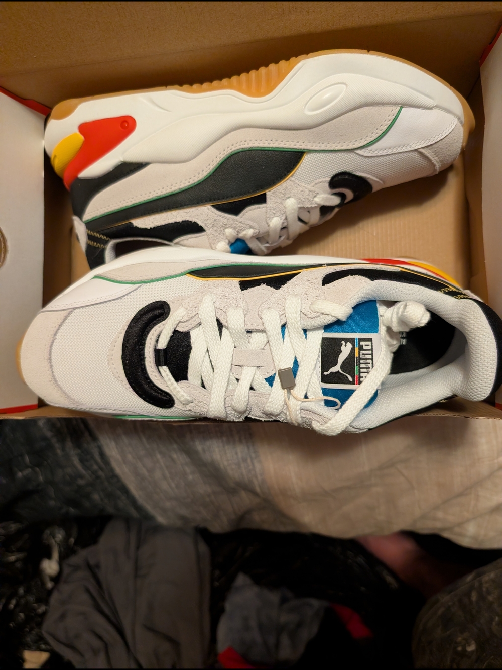 Puma RS‑Dream Kids' White Multicolor Sneakers